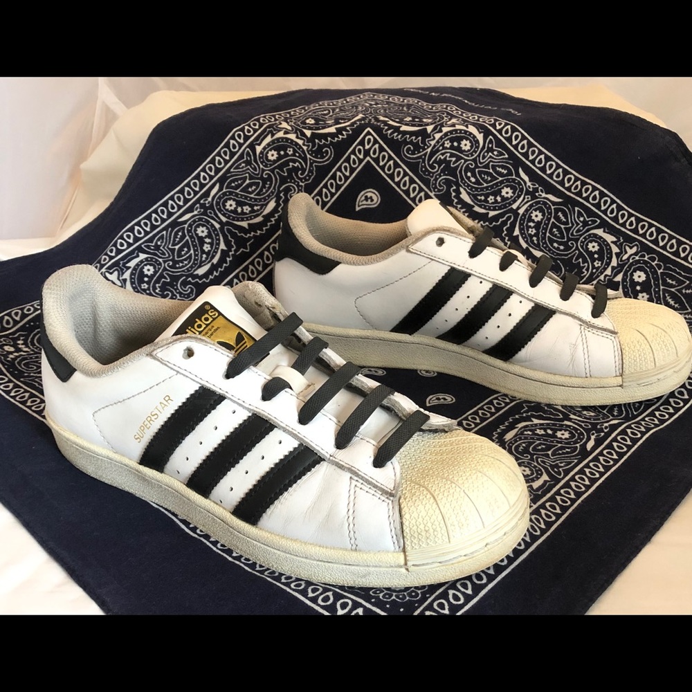 Adidas Superstar White/Black Size 7